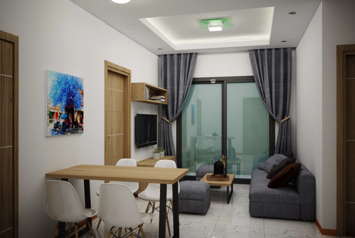 New City apartment for rent in Thu Thiem, two bedrooms at affordable rental price