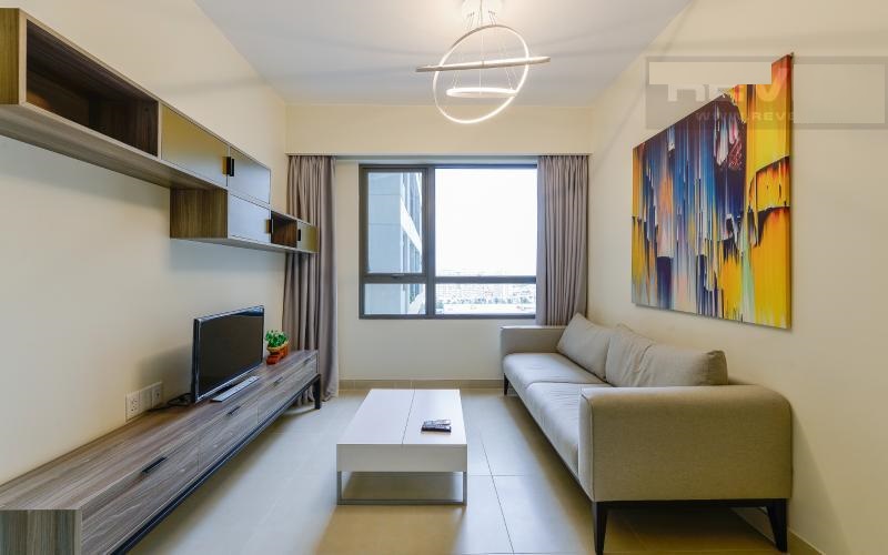 Masteri Thao Dien apartment for rent, nice interior one bedroom with pool view