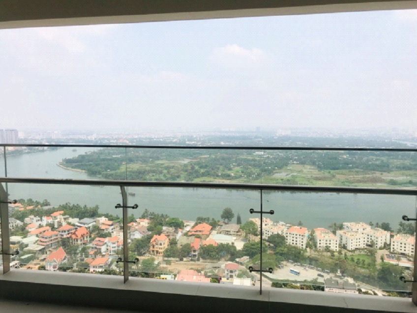 Gateway Thao Dien for rent, brand new two bedrooms with beautiful pool view