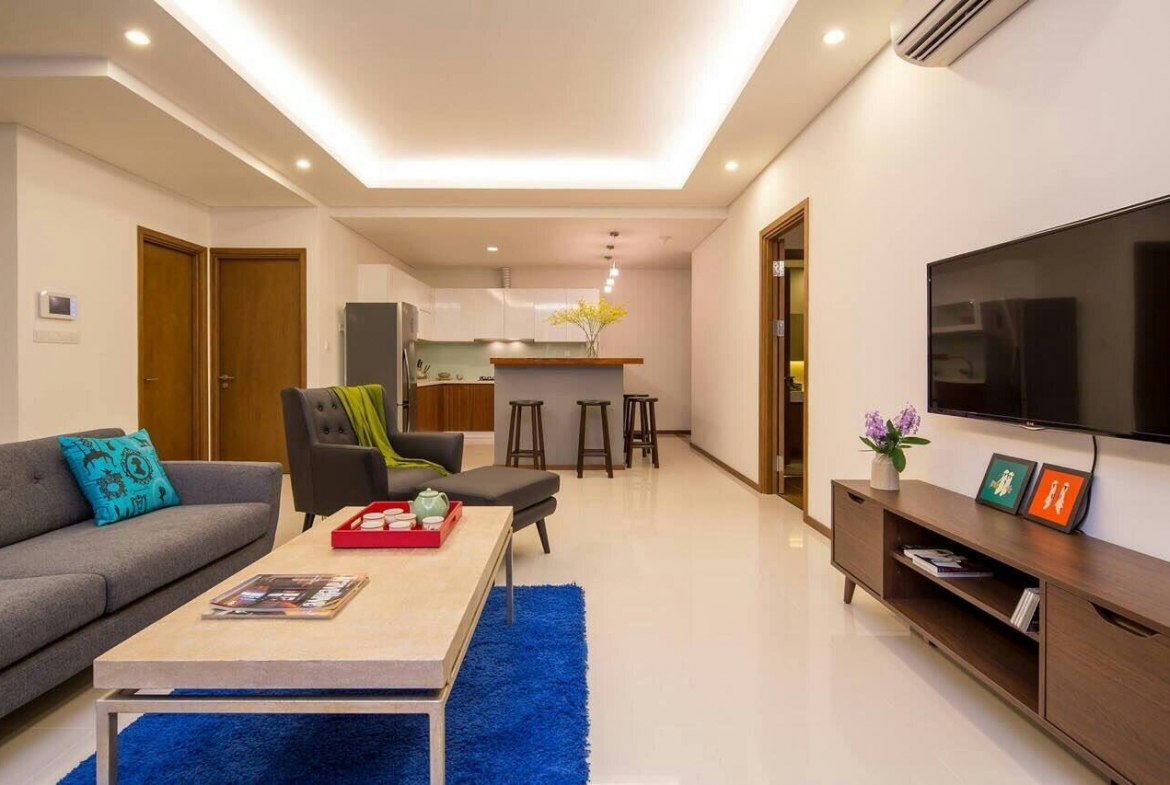 Thao Dien Pearl Apartment for rent, Open kitchen, Completely Brand-new