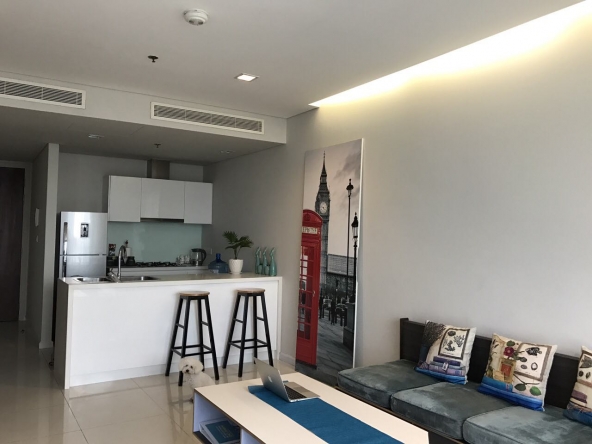 One bedroom apartment for rent at City Garden in Binh Thanh District