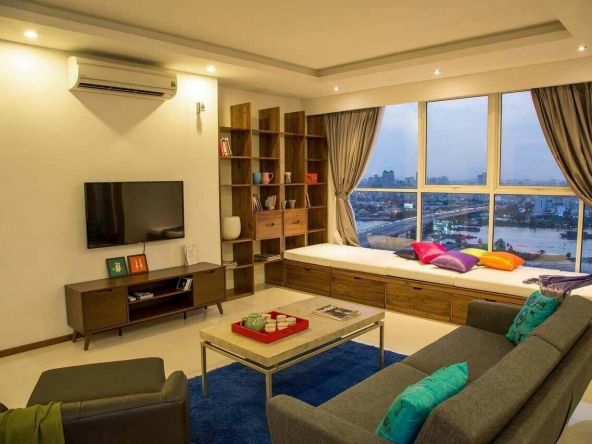 Thao Dien Pearl for rent, Elegant design,Nice city view