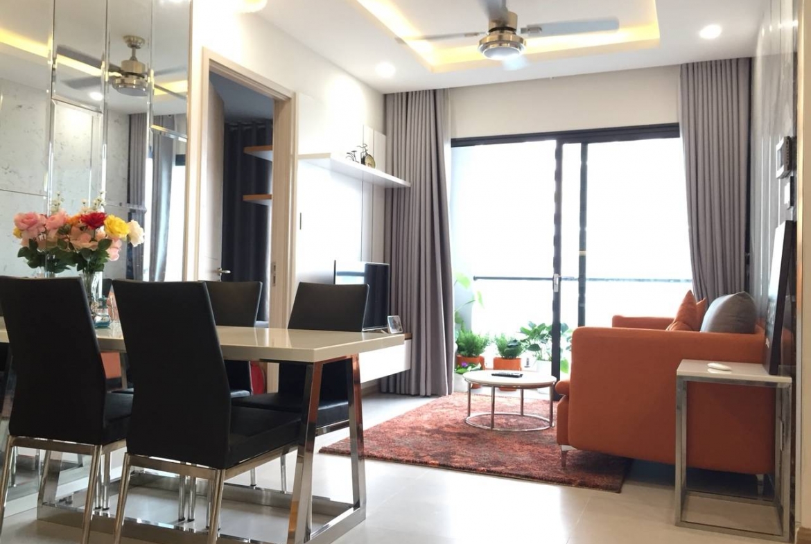 Apartment for rent in Thu Thiem New Urban, two bedroom in New City