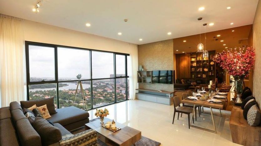 Three bedrooms apartment for rent in The Ascent Thao Dien District 02
