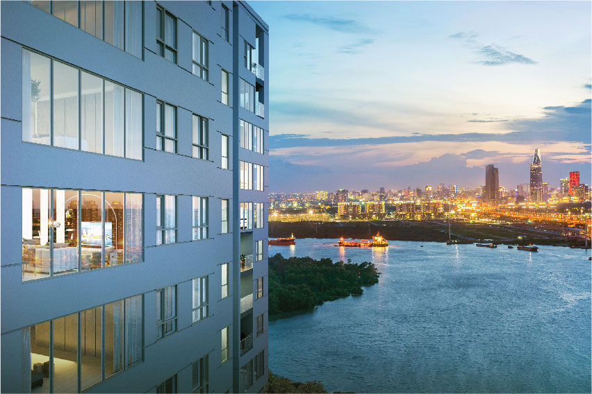 Dedge Thao Dien apartment for rent luxury complex