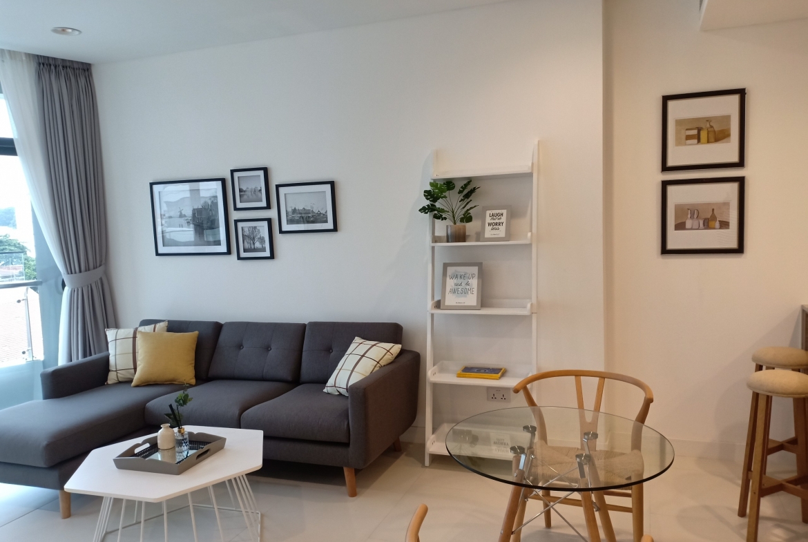 City Garden Apartment for rent, Modern furniture, 70sqm, $1000