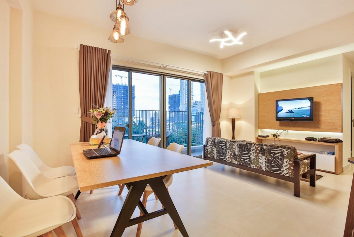 Masteri apartment for rent in Thao Dien, fully furnished at T4 tower