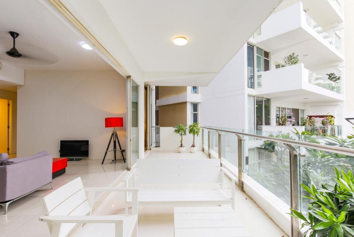 Apartment for rent in ESTELLA Project, District 2, luxury design, high floor, $1400
