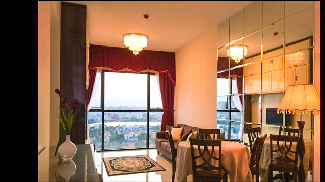Best price two bedrooms apartment for rent in The Ascent, Quoc Huong Thao Dien