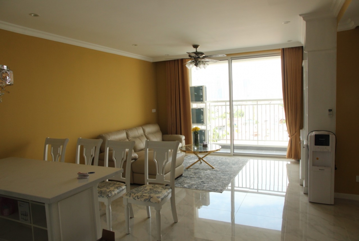 River view three bedrooms apartment for rent in Tropic Garden in District 02