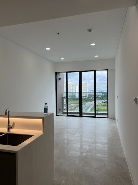 Brand-new basic furnished one bedroom apartment for rent in The River Thu Thiem
