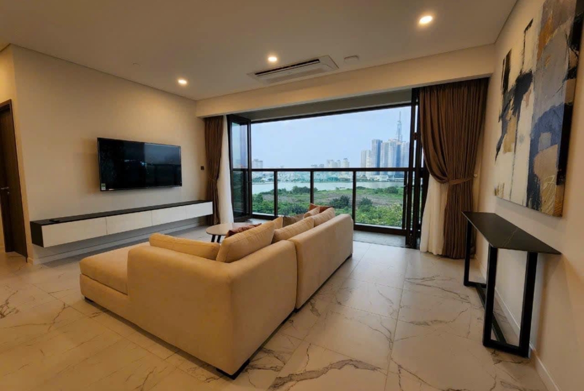 Three-Bedroom Apartment for Rent in The Metropole Thu Thiem