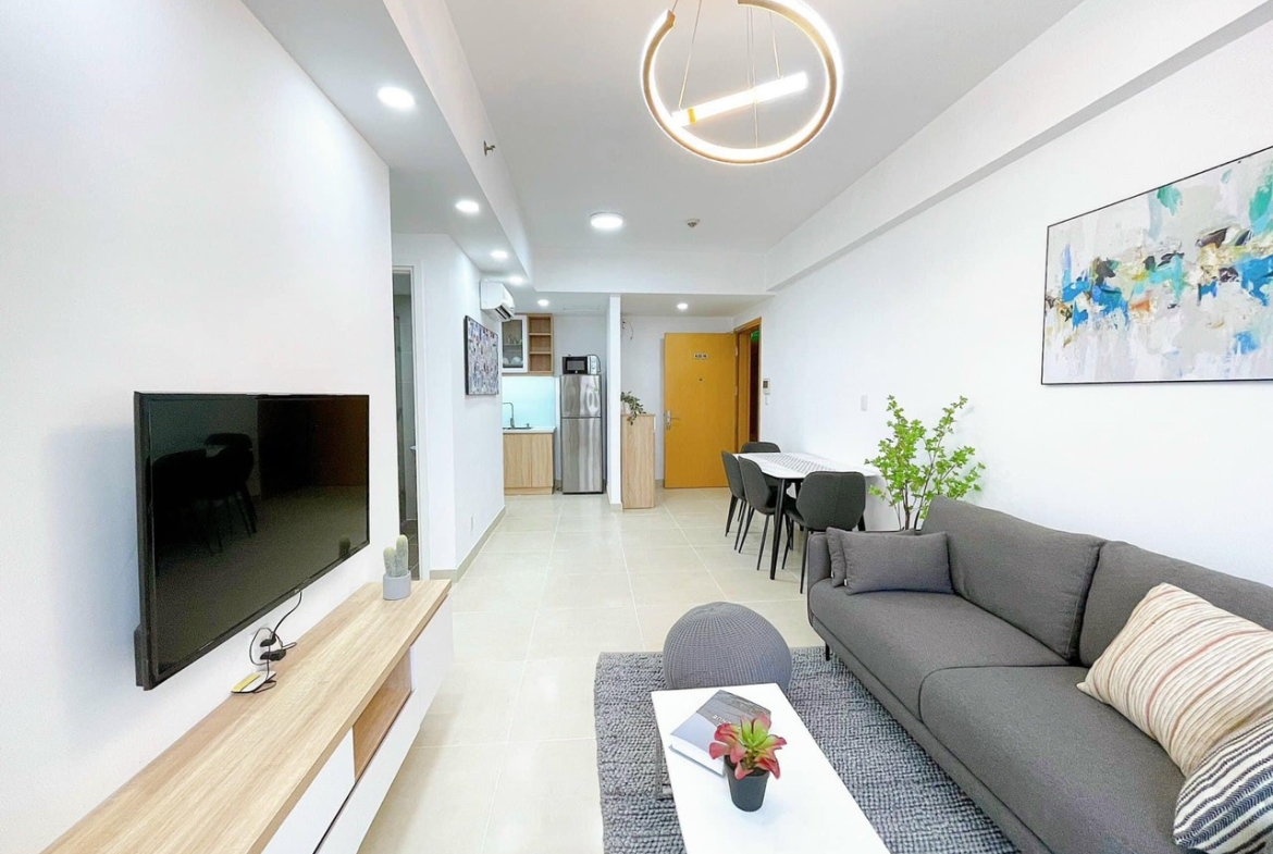 Two bedrooms apartment for rent in Masteri Thao Dien