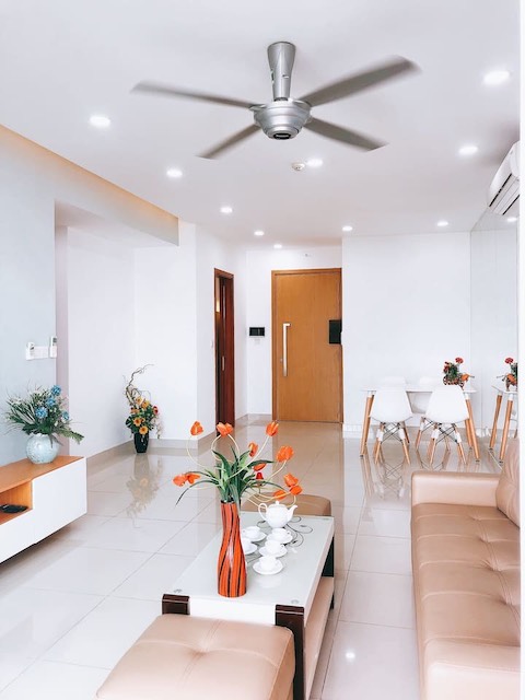Vista Verde apartment for rent in District 2: spacious two bedrooms