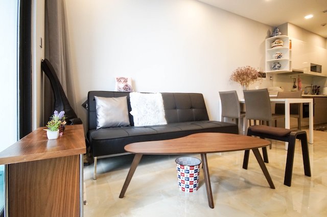 Cozy Elegance One Bedroom Apartment for Rent at Vinhomes Golden River