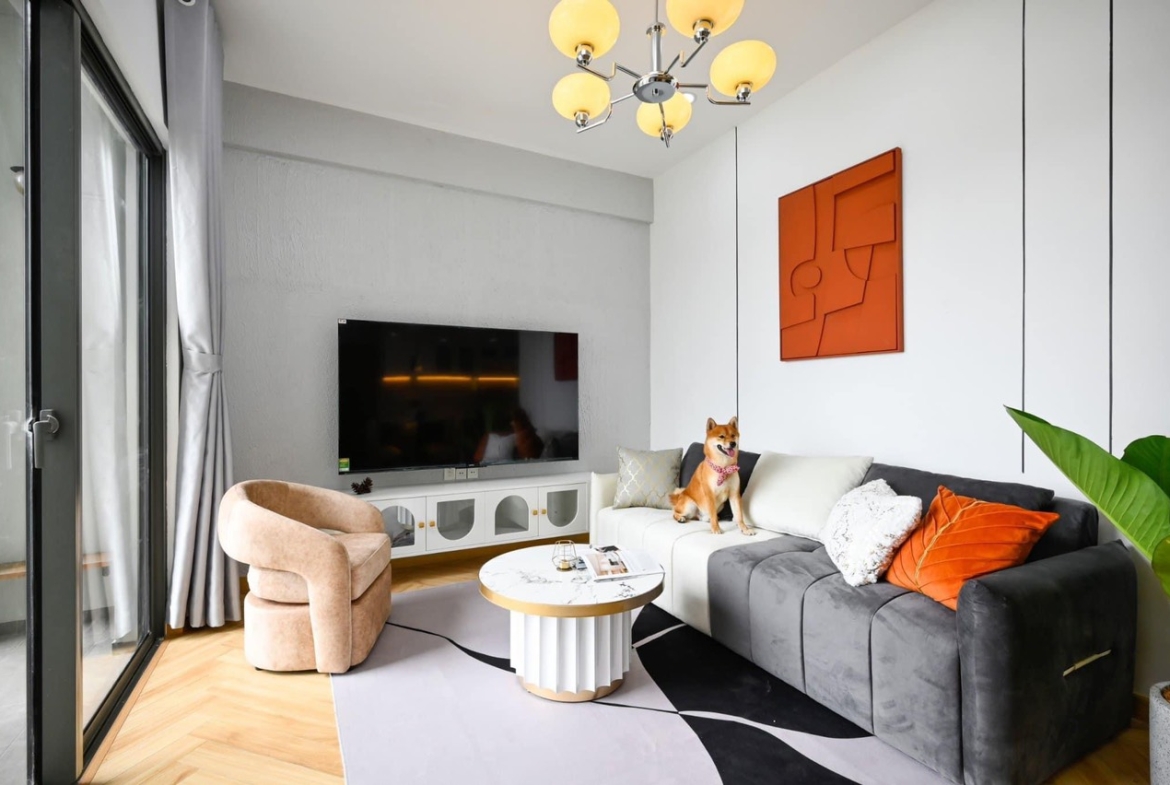 Modern two bedroom apartment for rent in Masteri