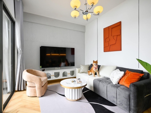 Modern two bedroom apartment for rent in Masteri
