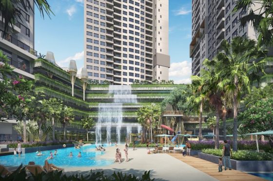 Penhouse duplex for rent at The Infiniti District 7 HCM City