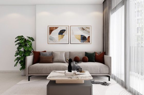 Nice design two-bedroom apartment for rent at Urban Green