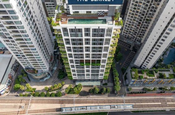 One bedroom for rent at The Berkley Gateway Thao Dien